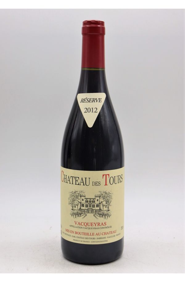 Vacqueyras - Château Des Tours Rouge, Rayas 2011 main image 1
