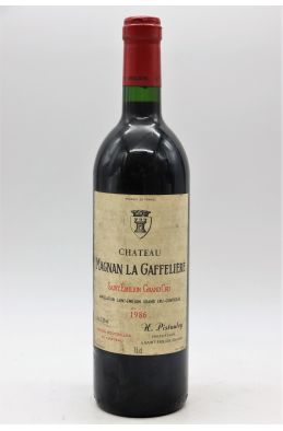 Magnan La Gaffelière 1986