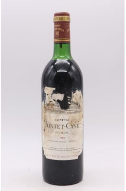 Pontet Canet 1982 -15% DISCOUNT !