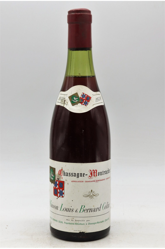 Louis Bernard Chassagne Montrachet 1978 rouge - PROMO -5% !