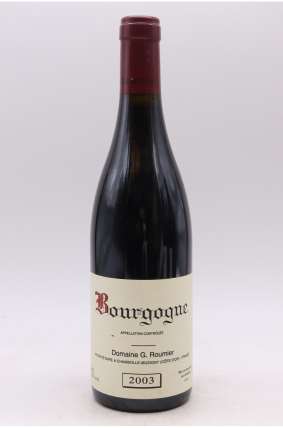Georges Roumier Bourgogne 2003