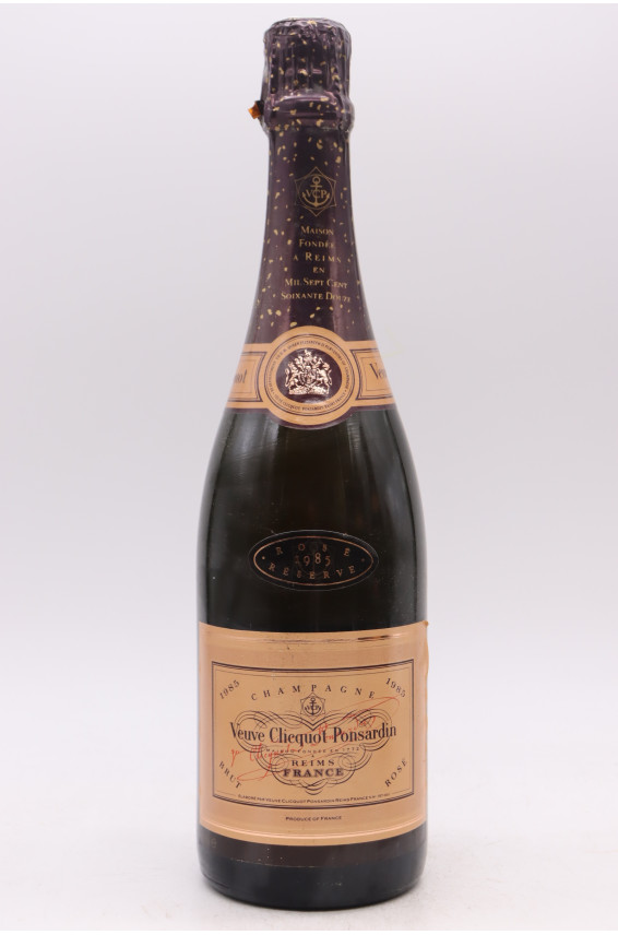 Veuve Clicquot Ponsardin Réserve 1985 rosé