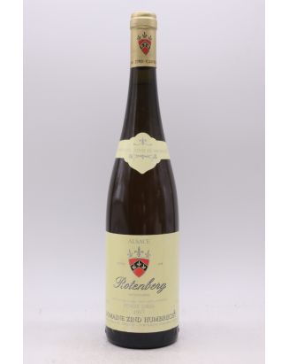 Zind Humbrecht Alsace Rotenberg Wintzenheim Pinot Gris 1997