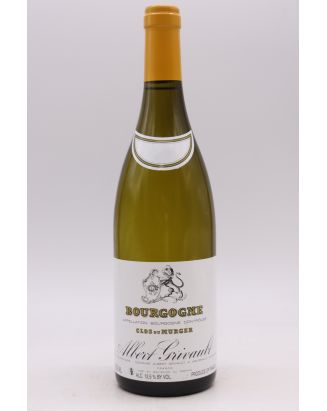 Albert Grivault Bourgogne Clos du Murger 2020 blanc