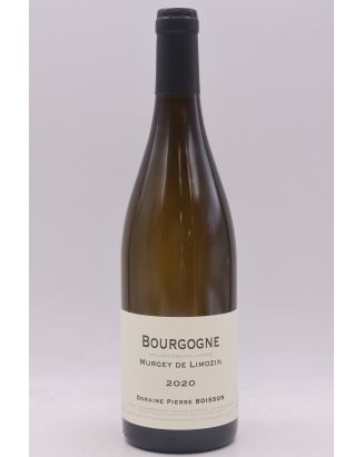 Pierre Boisson Bourgogne Murgey de Limozin 2020 Blanc
