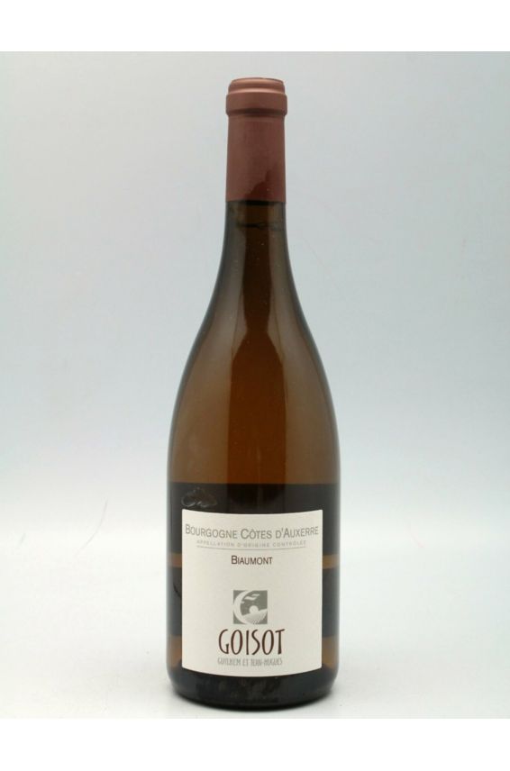 Bourgogne Côtes d'Auxerre Biaumont - 2020 - Domaine Guilhem et Jean-Hugues Goisot main image 1