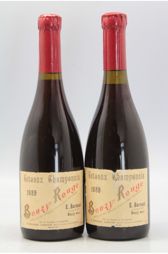 Barnault Côteaux Champenois Bouzy Rouge 1989