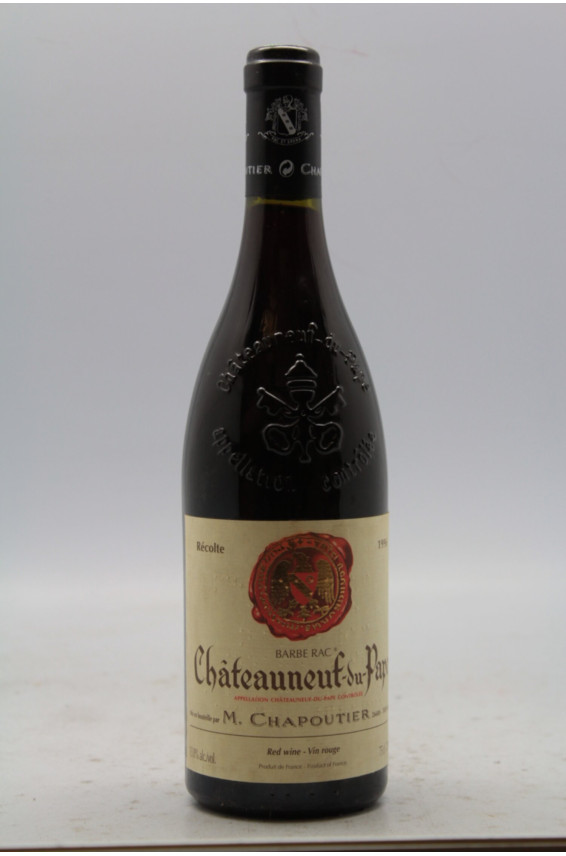 Chapoutier Chateauneuf du Pape Barbe Rac 1996