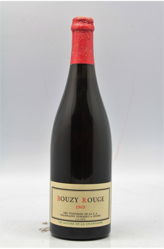 Pommery Coteaux Champenois Bouzy Rouge 1969