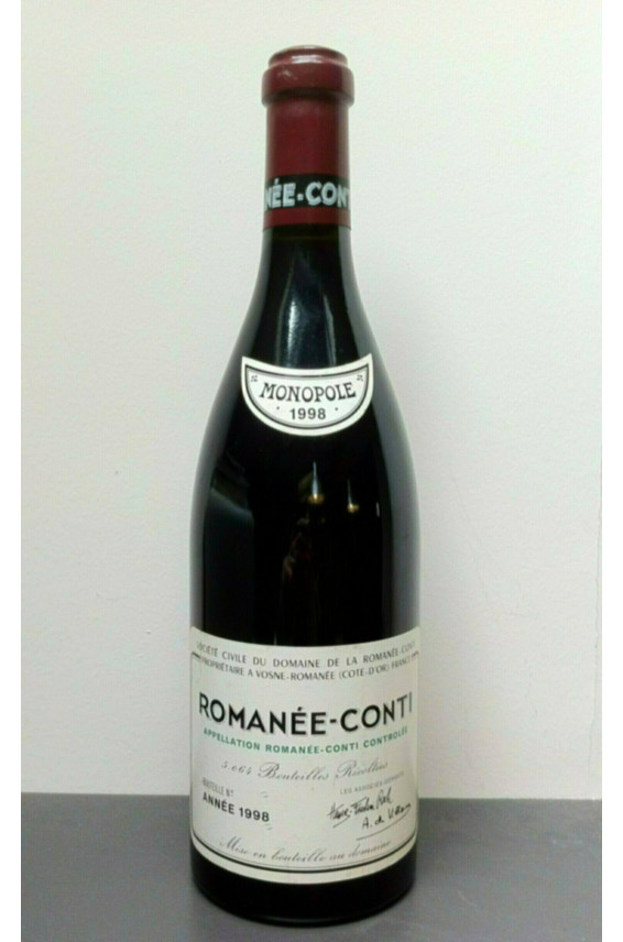 Romanée Conti Romanée Conti 1998