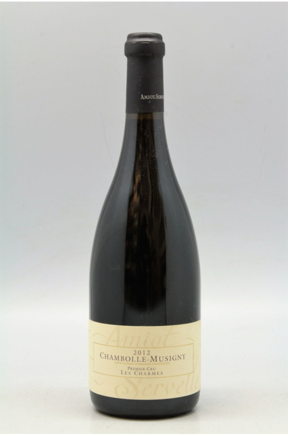 Amiot Servelle Chambolle Musigny 1er cru Les Charmes 2012