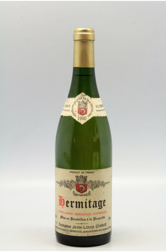 Jean Louis Chave Hermitage 1990 blanc