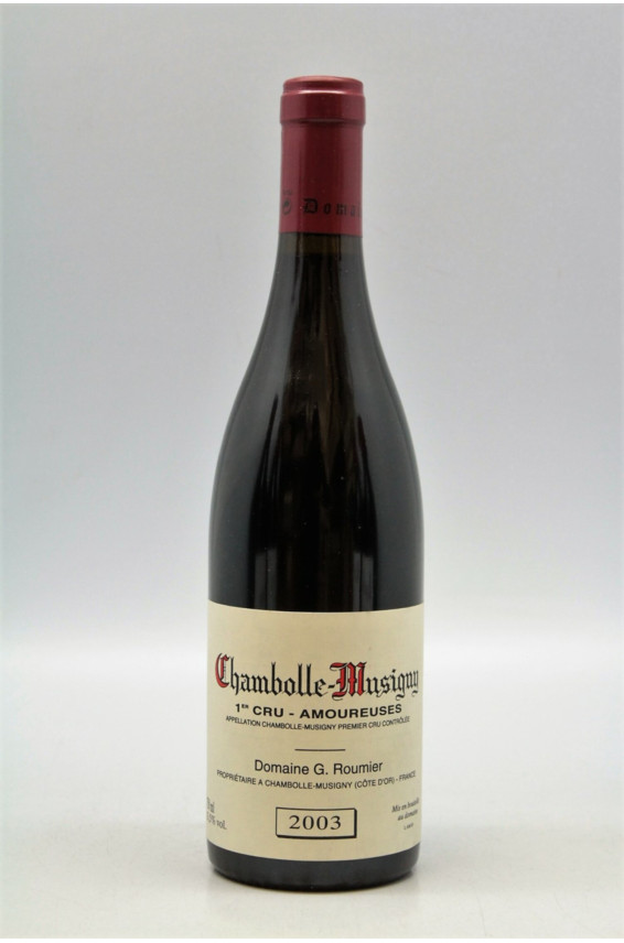 Georges Roumier Chambolle Musigny 1er cru Les Amoureuses 2003