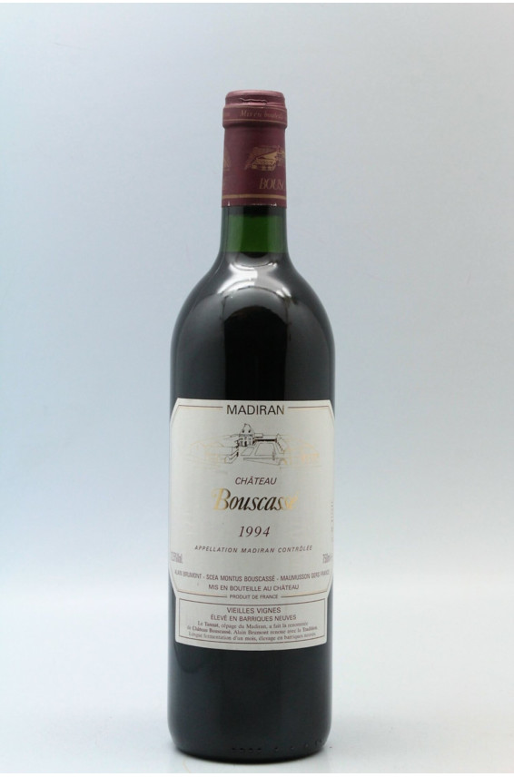Bouscassé Madiran Vieilles Vignes 1994
