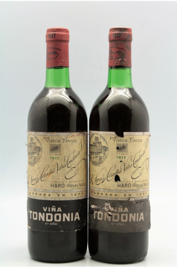 Vina Tondonia Rioja Alta 6° Ano 1973 Rouge