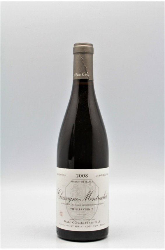 Marc Colin Chassagne Montrachet Vieilles Vignes 2008 rouge