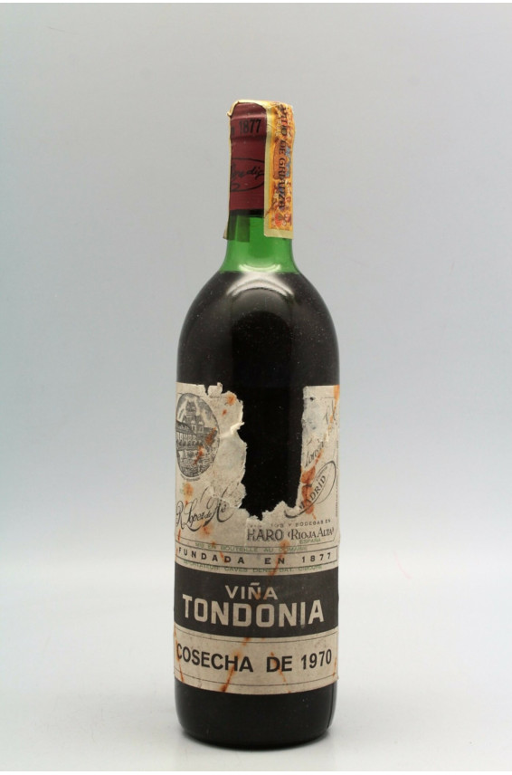 Vina Tondonia Rioja Alta 1970 Rouge -10% DISCOUNT !