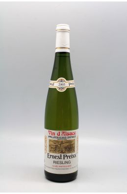 Ernest Preiss Alsace Riesling 2005