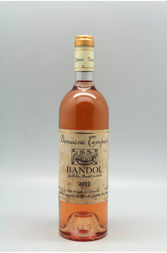 Tempier Bandol 2012 rosé