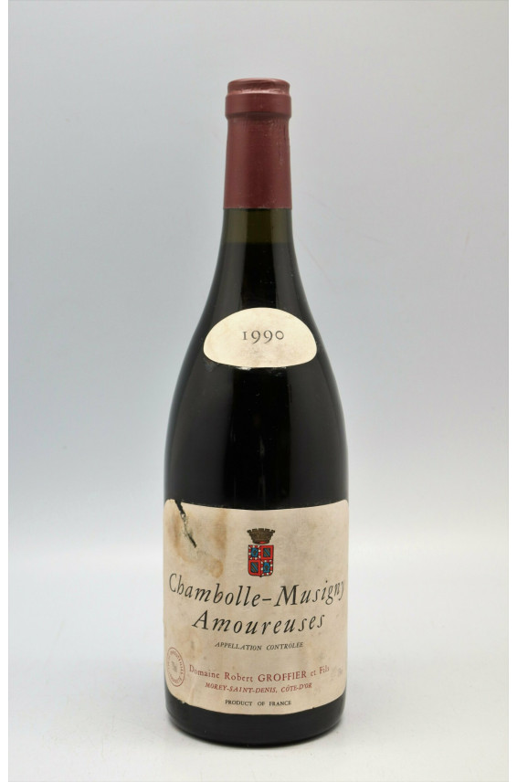 Groffier Chambolle Musigny 1er cru Les Amoureuses 1990 - PROMO -5% !