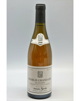 Servin Chablis Grand cru Blanchot 2000 - PROMO -10% !