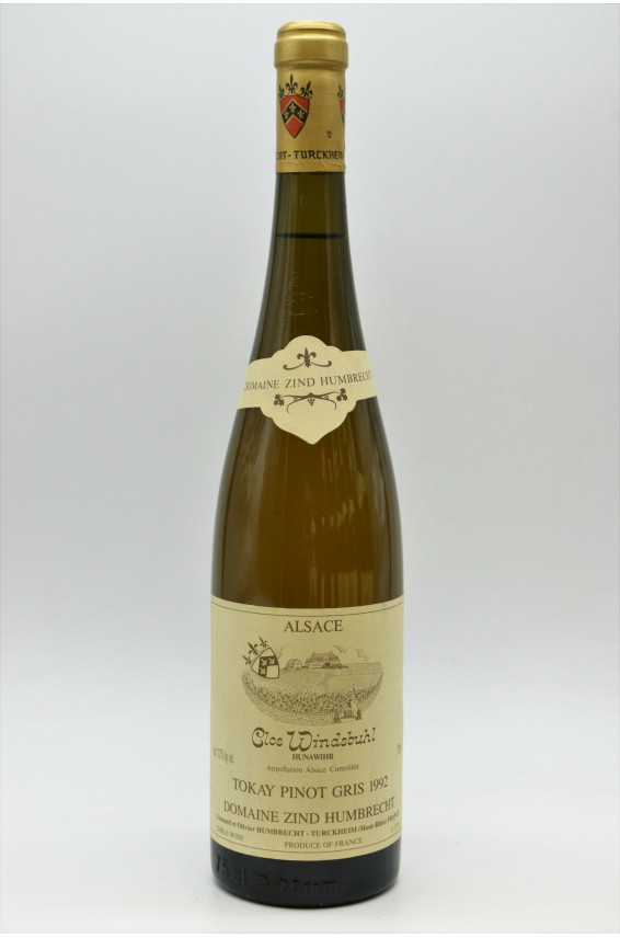 Zind Humbrecht Alsace Pinot Gris Clos Windsbuhl 1992