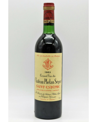 Vin 1983 - Acheter les Grands Vins Rouges & Blancs de 1983
