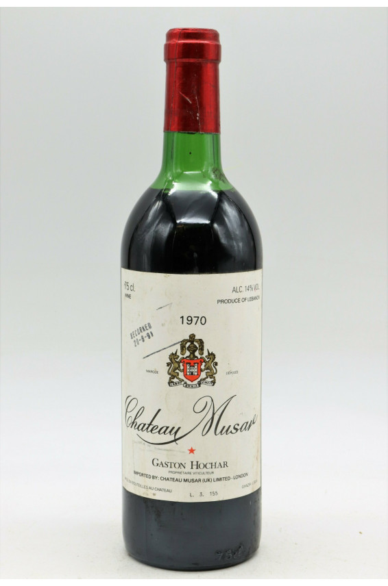 Château Musar 1970 -10% DISCOUNT !