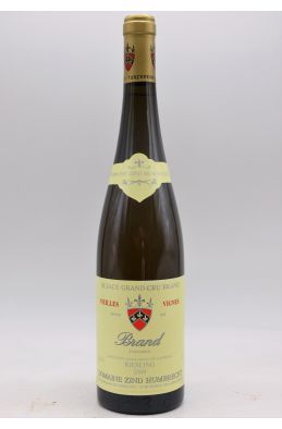Zind Humbrecht Alsace Grand cru Riesling Brand Vieilles Vignes 2009