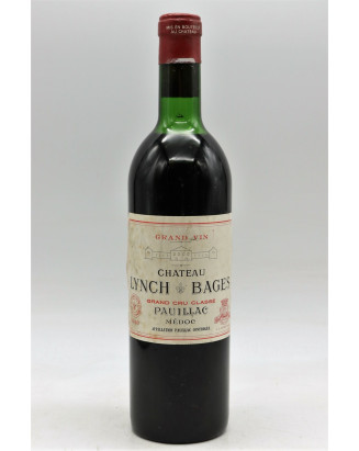 Lynch Bages 1969 -10% DISCOUNT !